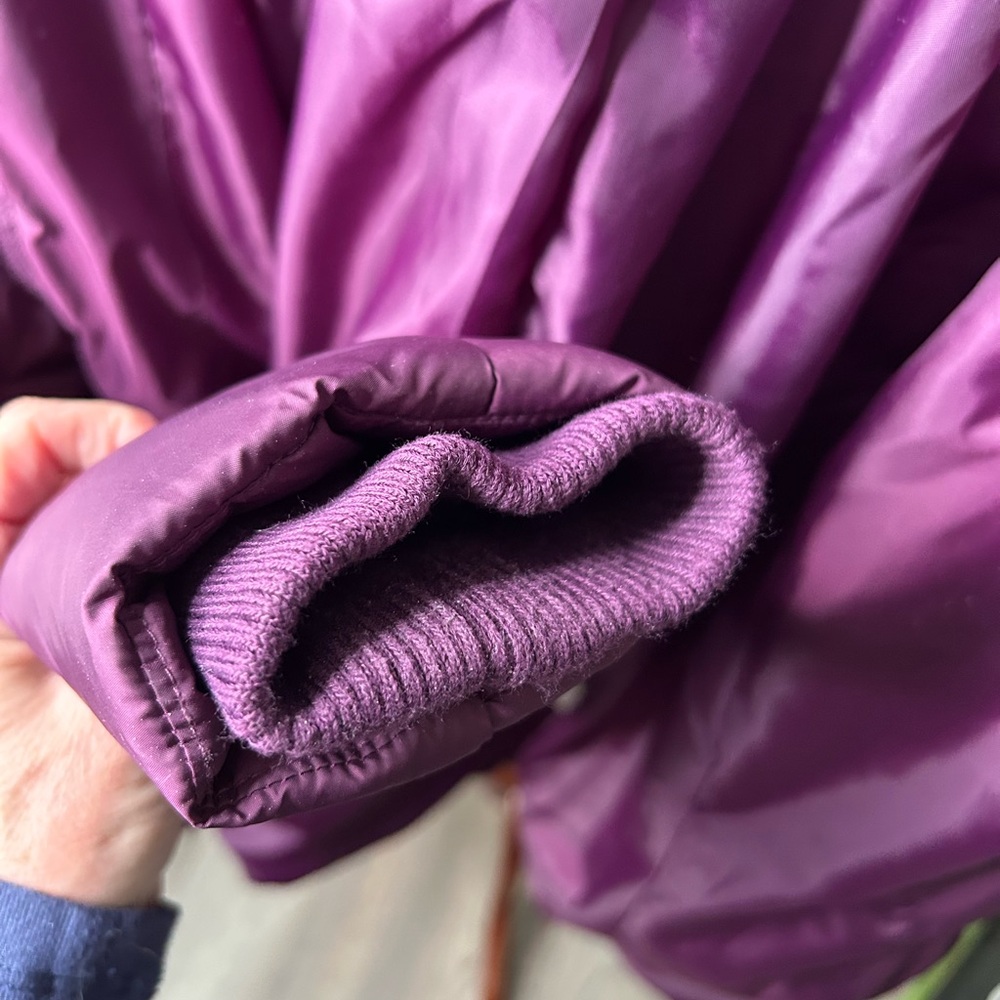 St. John's Bay Women's Plum Puffer Jacket - Picture 9 of 13
